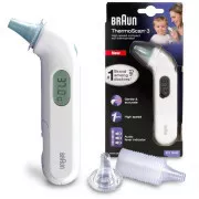 Braun IRT 3030 ThermoScan 3 gyermek hőmérő, érintésmentes, infravörös, fülbe helyezhető