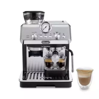 DeLonghi La Specialista Arte karos kávéfőző, 1400 W, beépített darálóval, MyLatte gőzfúvókával DeLonghi La Specialista Arte karos kávéfőző, 1400 W, beépített darálóval, MyLatte gőzfúvókával