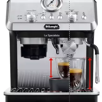 DeLonghi La Specialista Arte karos kávéfőző, 1400 W, beépített darálóval, MyLatte gőzfúvókával DeLonghi La Specialista Arte karos kávéfőző, 1400 W, beépített darálóval, MyLatte gőzfúvókával