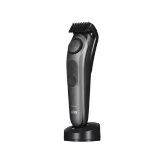 Braun BT7940 szakállvágó, 0,5-20 mm, újratölthető, 4 tartozék Gillette, szürke Braun BT7940 szakállvágó, 0,5-20 mm, újratölthető, 4 tartozék Gillette, szürke