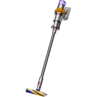 Dyson V15 Detect Absolute 2023, porszívó, 14 ciklon, 240 AW, teljes gépi szűrés, akár 60 percig, sárga / szürke színben Dyson V15 Detect Absolute 2023, porszívó, 14 ciklon, 240 AW, teljes gépi szűrés, akár 60 percig, sárga / szürke színben