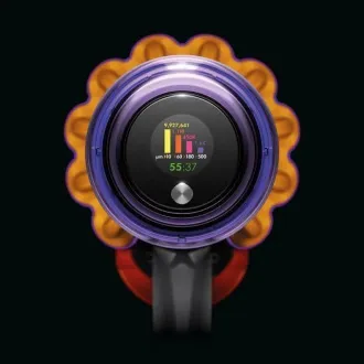 Dyson V15 Detect Absolute 2023, porszívó, 14 ciklon, 240 AW, teljes gépi szűrés, akár 60 percig, sárga / szürke színben Dyson V15 Detect Absolute 2023, porszívó, 14 ciklon, 240 AW, teljes gépi szűrés, akár 60 percig, sárga / szürke színben