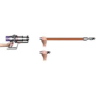 Dyson V10 Absolute 2023 vezeték nélküli porszívó, bot, ciklonikus, HEPA szűrő, 3 szívási szint, LED kijelzők Dyson V10 Absolute 2023 vezeték nélküli porszívó, bot, ciklonikus, HEPA szűrő, 3 szívási szint, LED kijelzők