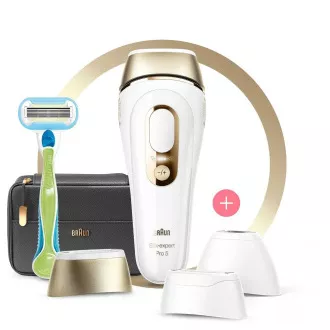 Braun Silk-expert Pro 5 PL5243 IPL epilátor, test, bőrtónus érzékelő, UV szűrő, 3 fej Braun Silk-expert Pro 5 PL5243 IPL epilátor, test, bőrtónus érzékelő, UV szűrő, 3 fej