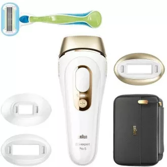 Braun Silk-expert Pro 5 PL5243 IPL epilátor, test, bőrtónus érzékelő, UV szűrő, 3 fej Braun Silk-expert Pro 5 PL5243 IPL epilátor, test, bőrtónus érzékelő, UV szűrő, 3 fej
