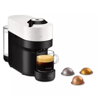 Krups Nespresso XN920110 Vertuo Pop Vertuo Pop kapszulás kávéfőző, 1500 W, Wi-Fi. Bluetooth, 4 kávéméret, fehér - Felbontott Krups Nespresso XN920110 Vertuo Pop Vertuo Pop kapszulás kávéfőző, 1500 W, Wi-Fi. Bluetooth, 4 kávéméret, fehér - Felbontott