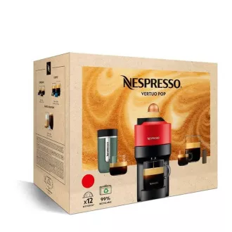 Krups Nespresso XN920110 Vertuo Pop Vertuo Pop kapszulás kávéfőző, 1500 W, Wi-Fi. Bluetooth, 4 kávéméret, fehér - Felbontott Krups Nespresso XN920110 Vertuo Pop Vertuo Pop kapszulás kávéfőző, 1500 W, Wi-Fi. Bluetooth, 4 kávéméret, fehér - Felbontott