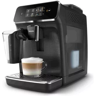 Philips EP2232/40 LatteGo automata kávéfőző, 1500 W, 15 bar, beépített őrlő, tejrendszer, ECO Philips EP2232/40 LatteGo automata kávéfőző, 1500 W, 15 bar, beépített őrlő, tejrendszer, ECO