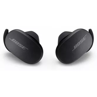 Bose QuietComfort fülhallgató vezeték nélküli fejhallgató, True Wireless, IPX4, érintésvezérlés, StayHear technológia, Fekete