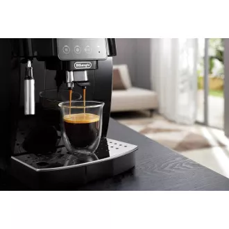 DeLonghi ECAM 220.21.B Magnifica Start automata kávéfőző, 1450 W, 15 bar, beépített daráló, gőzfúvóka, fekete színű