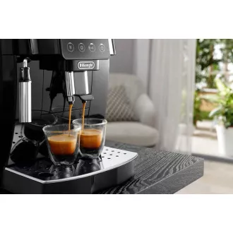 DeLonghi ECAM 220.21.B Magnifica Start automata kávéfőző, 1450 W, 15 bar, beépített daráló, gőzfúvóka, fekete színű