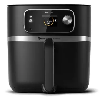 Philips 7000 Series Airfryer Combi XXL Connected HD9880/90 forrólevegős fritőz, 2200 W, Wi-Fi, automatikus programok