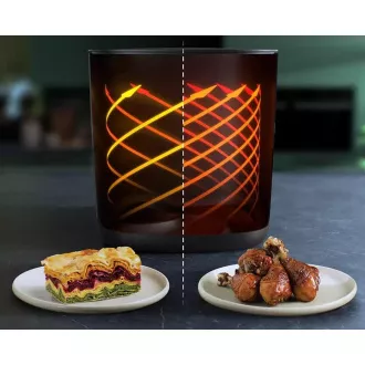 Philips 7000 Series Airfryer Combi XXL Connected HD9880/90 forrólevegős fritőz, 2200 W, Wi-Fi, automatikus programok
