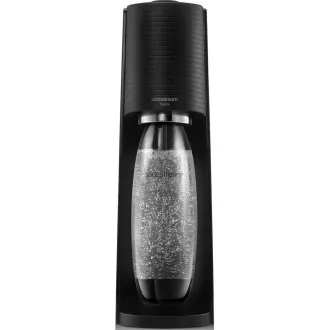 SodaStream Terra Black szódakészítő, mechanikus, 2x 1l SodaStream Fuse palack, CO2 palack, fekete SodaStream Terra Black szódakészítő, mechanikus, 2x 1l SodaStream Fuse palack, CO2 palack, fekete