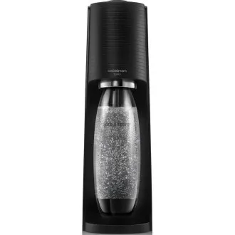 SodaStream Terra Black szódakészítő, mechanikus, 2x 1l SodaStream Fuse palack, CO2 palack, fekete - Használt SodaStream Terra Black szódakészítő, mechanikus, 2x 1l SodaStream Fuse palack, CO2 palack, fekete - Használt