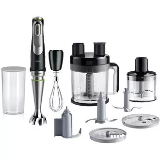 Braun MQ9195XLI botmixer, 1200 W, ActiveBlade, fokozatmentes sebességszabályozás, SmartSpeed, széleskörű tartozékok