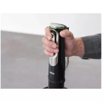 Braun MQ9195XLI botmixer, 1200 W, ActiveBlade, fokozatmentes sebességszabályozás, SmartSpeed, széleskörű tartozékok