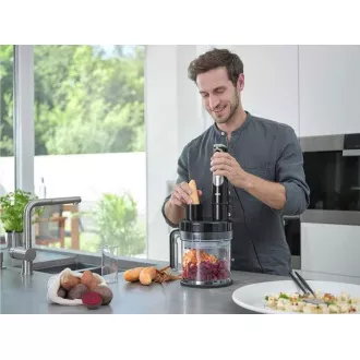 Braun MQ9195XLI botmixer, 1200 W, ActiveBlade, fokozatmentes sebességszabályozás, SmartSpeed, széleskörű tartozékok