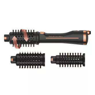 Rowenta Ultimate Experience Virtuose CF9625F0 göndörítővas, forgó, 750 W, 3 sebesség és hőmérséklet, 3 tartozék