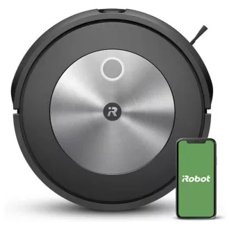 iRobot Roomba Combo j5 robotporszívó felmosóval, vSLAM navigációval, AeroForce szűrővel, iRobot Home alkalmazással, fekete színben iRobot Roomba Combo j5 robotporszívó felmosóval, vSLAM navigációval, AeroForce szűrővel, iRobot Home alkalmazással, fekete színben