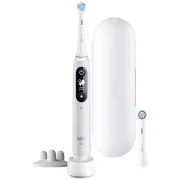 Oral-B iO Series 6s elektromos fogkefe, időzítő, nyomásérzékelő, 5 program, Oral-B alkalmazás, fehér színű