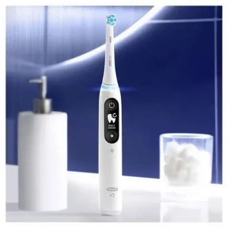 Oral-B iO Series 6s elektromos fogkefe, időzítő, nyomásérzékelő, 5 program, Oral-B alkalmazás, fehér színű Oral-B iO Series 6s elektromos fogkefe, időzítő, nyomásérzékelő, 5 program, Oral-B alkalmazás, fehér színű
