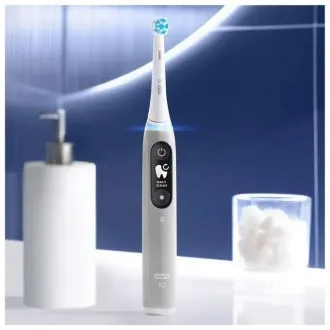 Oral-B iO Series 6s elektromos fogkefe, időzítő, nyomásérzékelő, 5 program, Oral-B alkalmazás, szürke színű Oral-B iO Series 6s elektromos fogkefe, időzítő, nyomásérzékelő, 5 program, Oral-B alkalmazás, szürke színű