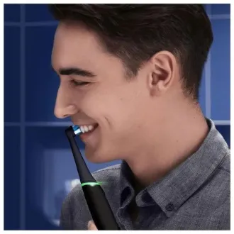 Oral-B iO Series 6s elektromos fogkefe, időzítő, nyomásérzékelő, 5 program, Oral-B applikáció, fekete színű Oral-B iO Series 6s elektromos fogkefe, időzítő, nyomásérzékelő, 5 program, Oral-B applikáció, fekete színű