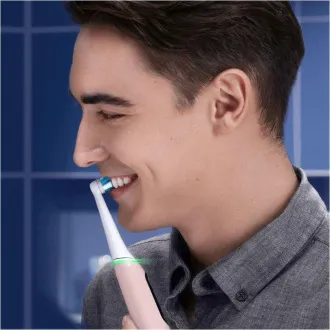 Oral-B iO Series 6s elektromos fogkefe, időzítő, nyomásérzékelő, 5 program, Oral-B applikáció, rózsaszínű