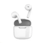 Orava vezeték nélküli fejhallgató mikrofonnal, USB-C, érintésvezérlés, fülbe helyezhető, IPX3, fehér színű