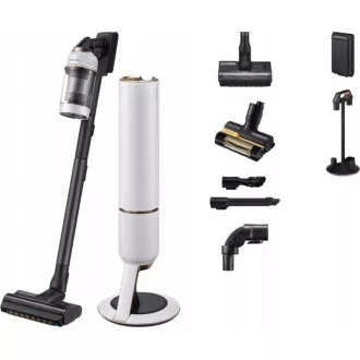 Samsung Bespoke Jet Plus Pet botporszívó, akkumulátoros, 86 dB, fekete-fehér Samsung Bespoke Jet Plus Pet botporszívó, akkumulátoros, 86 dB, fekete-fehér