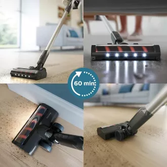 Philips Series 3000 XC3033/01 botporszívó, 3 fokozatú szűrés, LED világítás, PowerCyclone8