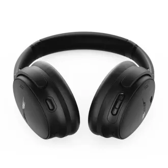 BOSE QuietComfort fejhallgató, vezeték nélküli, over-ear, USB-C, körbe-körbe fülhallgató, ANC, fekete