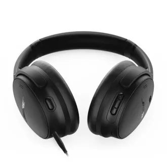 BOSE QuietComfort fejhallgató, vezeték nélküli, over-ear, USB-C, körbe-körbe fülhallgató, ANC, fekete