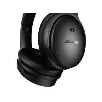 BOSE QuietComfort fejhallgató, vezeték nélküli, over-ear, USB-C, körbe-körbe fülhallgató, ANC, fekete