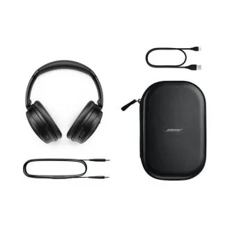 BOSE QuietComfort fejhallgató, vezeték nélküli, over-ear, USB-C, körbe-körbe fülhallgató, ANC, fekete - Felbontott