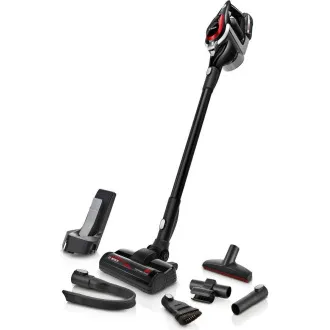 Bosch Unlimited Series 8 botporszívó, vezeték nélküli, 63 dB, zsák nélküli, fekete