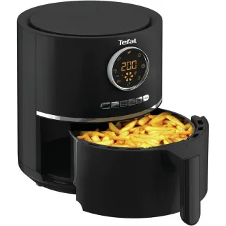 Tefal Ultra Fry EY1118 forrólevegős fritőz, 4,2 l, 80-200 °C, fekete színű