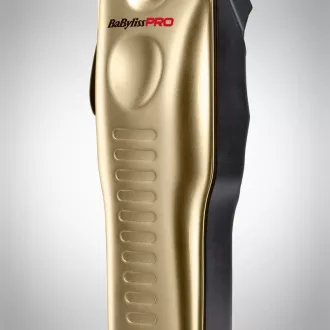 BaByliss Pro 4 FX825GE professzionális trimmer, titán pengék, 3300 mAh akkumulátor, arany színű BaByliss Pro 4 FX825GE professzionális trimmer, titán pengék, 3300 mAh akkumulátor, arany színű