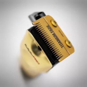 BaByliss Pro 4 FX825GE professzionális trimmer, titán pengék, 3300 mAh akkumulátor, arany színű BaByliss Pro 4 FX825GE professzionális trimmer, titán pengék, 3300 mAh akkumulátor, arany színű