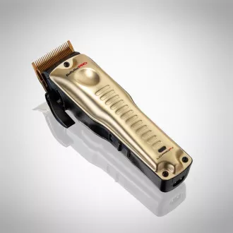 BaByliss Pro 4 FX825GE professzionális trimmer, titán pengék, 3300 mAh akkumulátor, arany színű BaByliss Pro 4 FX825GE professzionális trimmer, titán pengék, 3300 mAh akkumulátor, arany színű