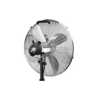Orava SF-200 X Álló fém ventilátor, 3 sebességfokozat, automatikus forgás, ezüst színű
