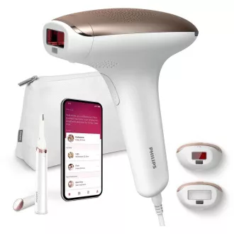 Philips Lumea IPL 7000 sorozatú epilátor, trimmer HP6388, alkalmazás, 2 tartozék Philips Lumea IPL 7000 sorozatú epilátor, trimmer HP6388, alkalmazás, 2 tartozék