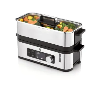 WMF KITCHENminis gőzfőző, 900 W, többfogásos előkészítés WMF KITCHENminis gőzfőző, 900 W, többfogásos előkészítés