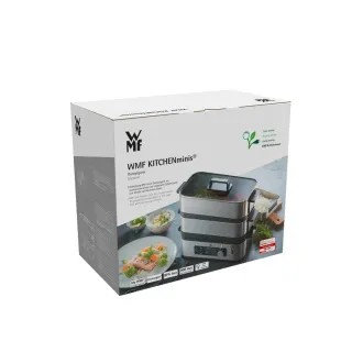 WMF KITCHENminis gőzfőző, 900 W, többfogásos előkészítés WMF KITCHENminis gőzfőző, 900 W, többfogásos előkészítés