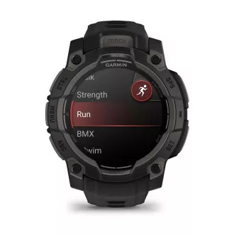 Garmin Instinct 3 - 45 mm, AMOLED, fekete, fekete pánttal Garmin Instinct 3 - 45 mm, AMOLED, fekete, fekete pánttal