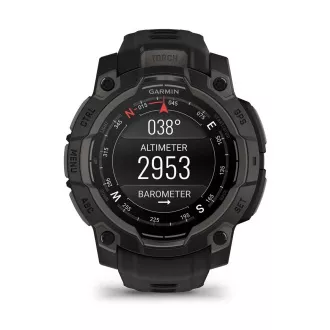 Garmin Instinct 3 - 45 mm, AMOLED, fekete, fekete pánttal Garmin Instinct 3 - 45 mm, AMOLED, fekete, fekete pánttal