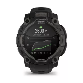 Garmin Instinct 3 - 45 mm, AMOLED, fekete, fekete pánttal Garmin Instinct 3 - 45 mm, AMOLED, fekete, fekete pánttal