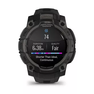 Garmin Instinct 3 - 45 mm, AMOLED, fekete, fekete pánttal Garmin Instinct 3 - 45 mm, AMOLED, fekete, fekete pánttal