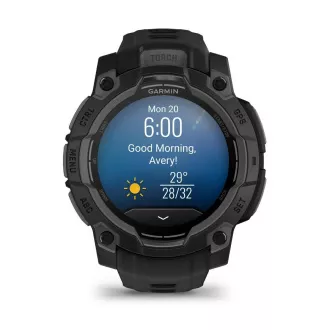 Garmin Instinct 3 - 45 mm, AMOLED, fekete, fekete pánttal Garmin Instinct 3 - 45 mm, AMOLED, fekete, fekete pánttal